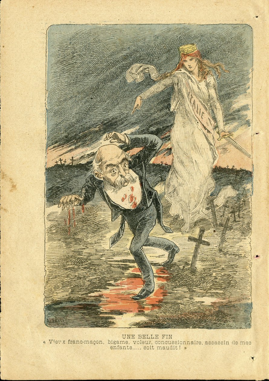 Illustrazione di Achille Lemot in Le Pelerin da Achille Lemot