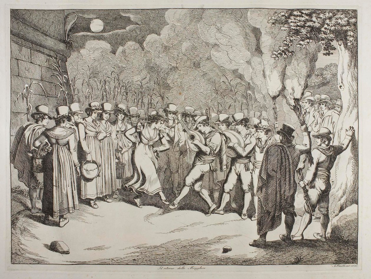 Il ritorno del giocatore di morra da Achille Pinelli
