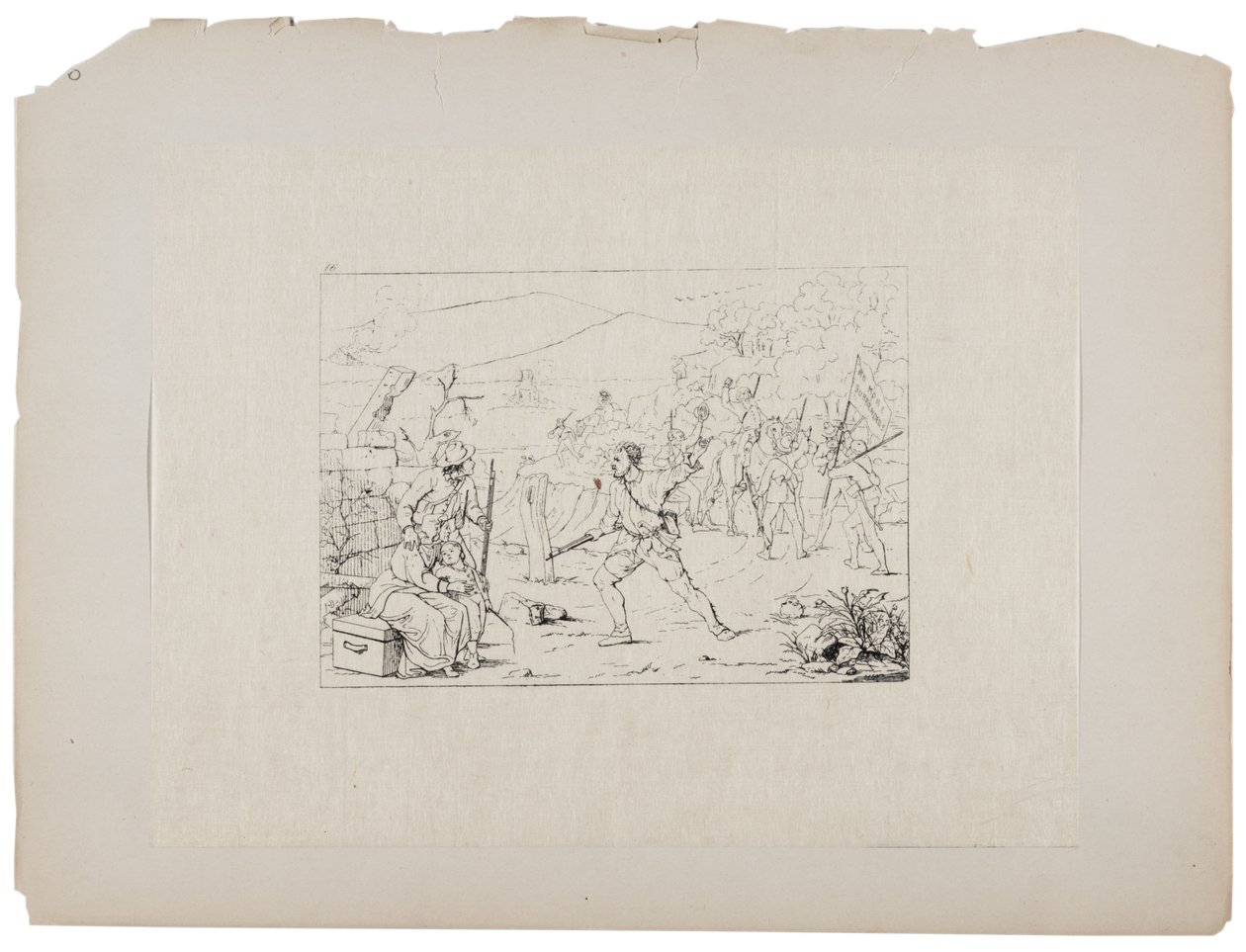 Formazione di bande di guerriglia, c.1880-90 da Adalbert John Volck