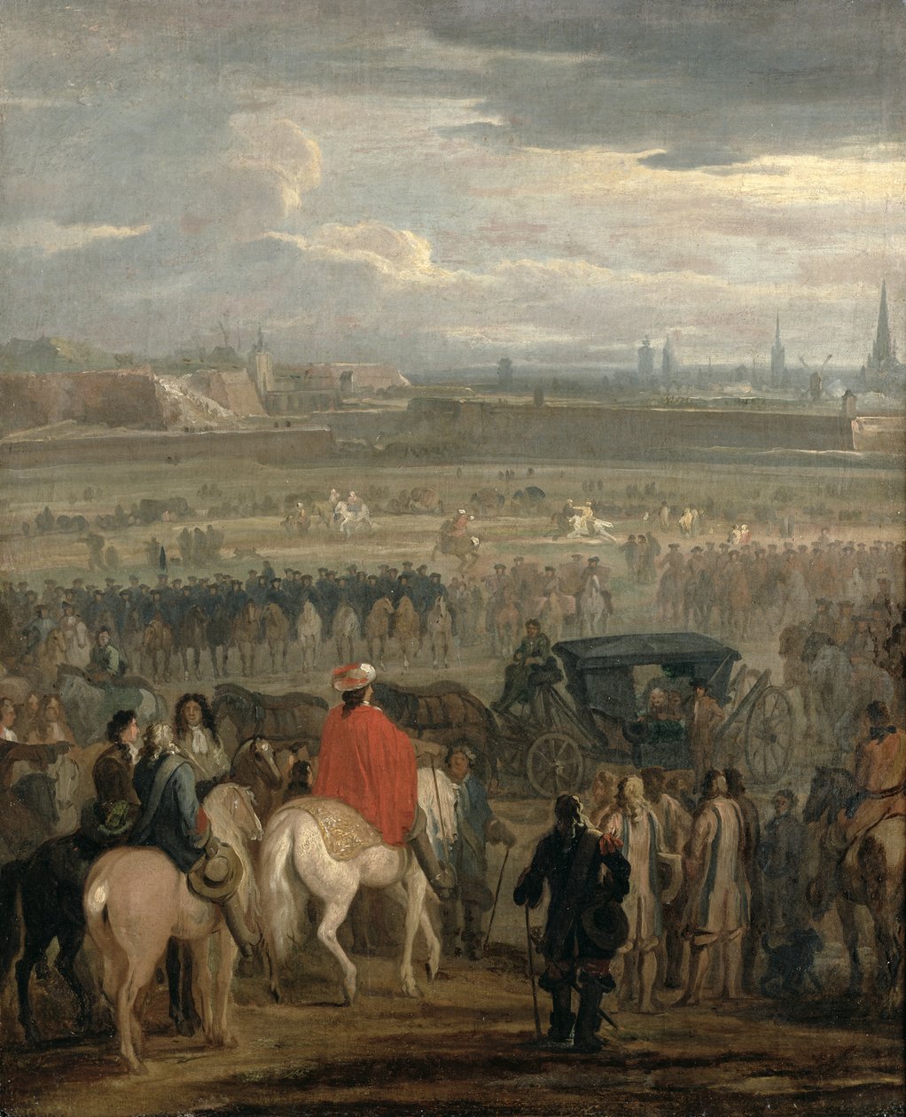 Resa della cittadella di Cambrai, 18 aprile 1677, c.1678 da Adam Frans van der Meulen