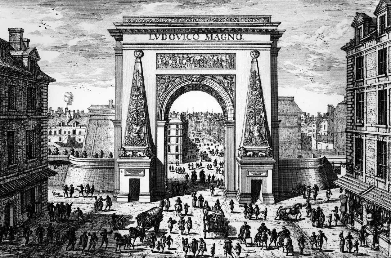 La Porta Saint-Denis da Adam Perelle