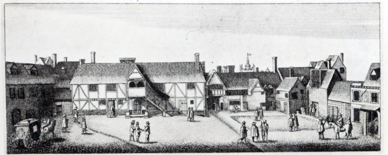 Vista sud di Arundel House a Londra, incisa da Wenceslaus Hollar nel 1646 e pubblicata nel 1792 da Adam Alexius Bierling