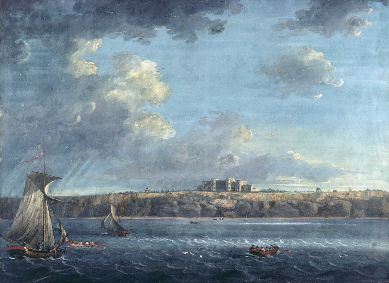 Highcliffe, vicino a Christchurch, dal mare da Adam Callander