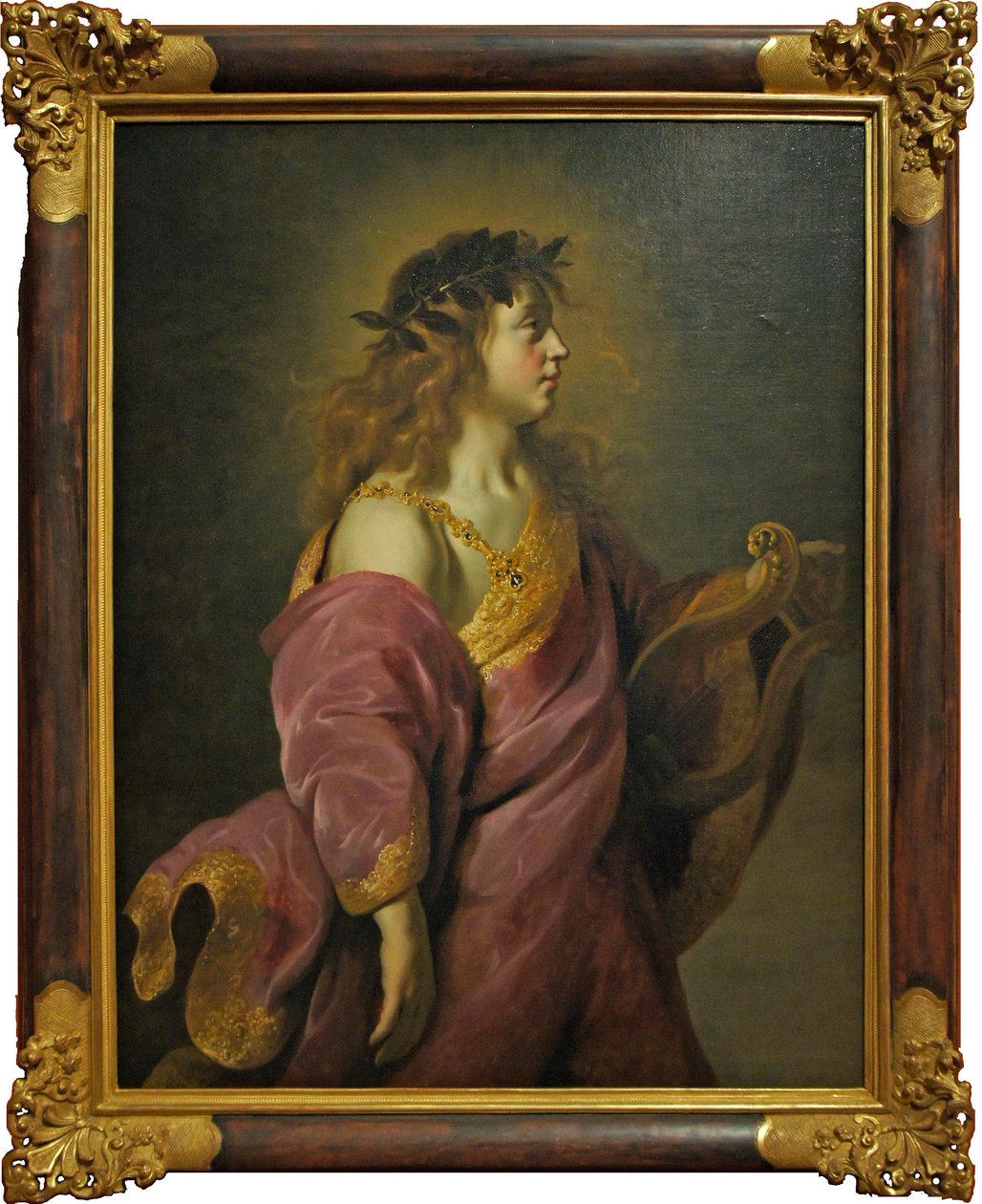 Francese:  Apollon Ritratto di un uomo come Apollo da Adam Camerarius