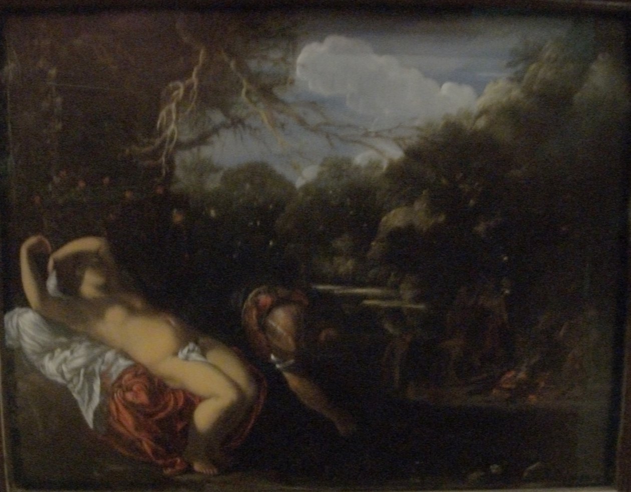 Apollo e Coronis da Adam Elsheimer