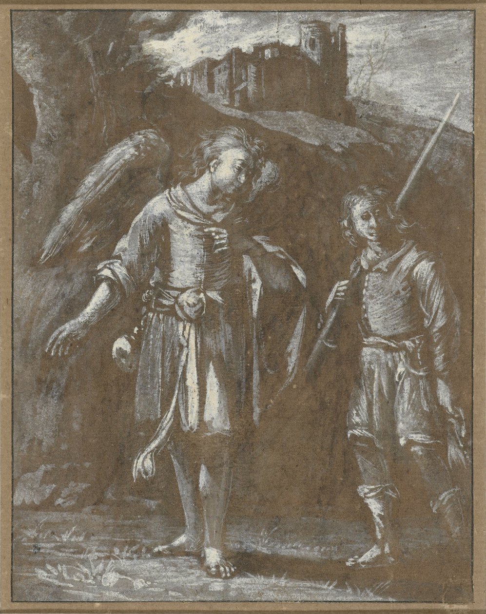 Tedesco: Tobias und der Engel Tobias e l