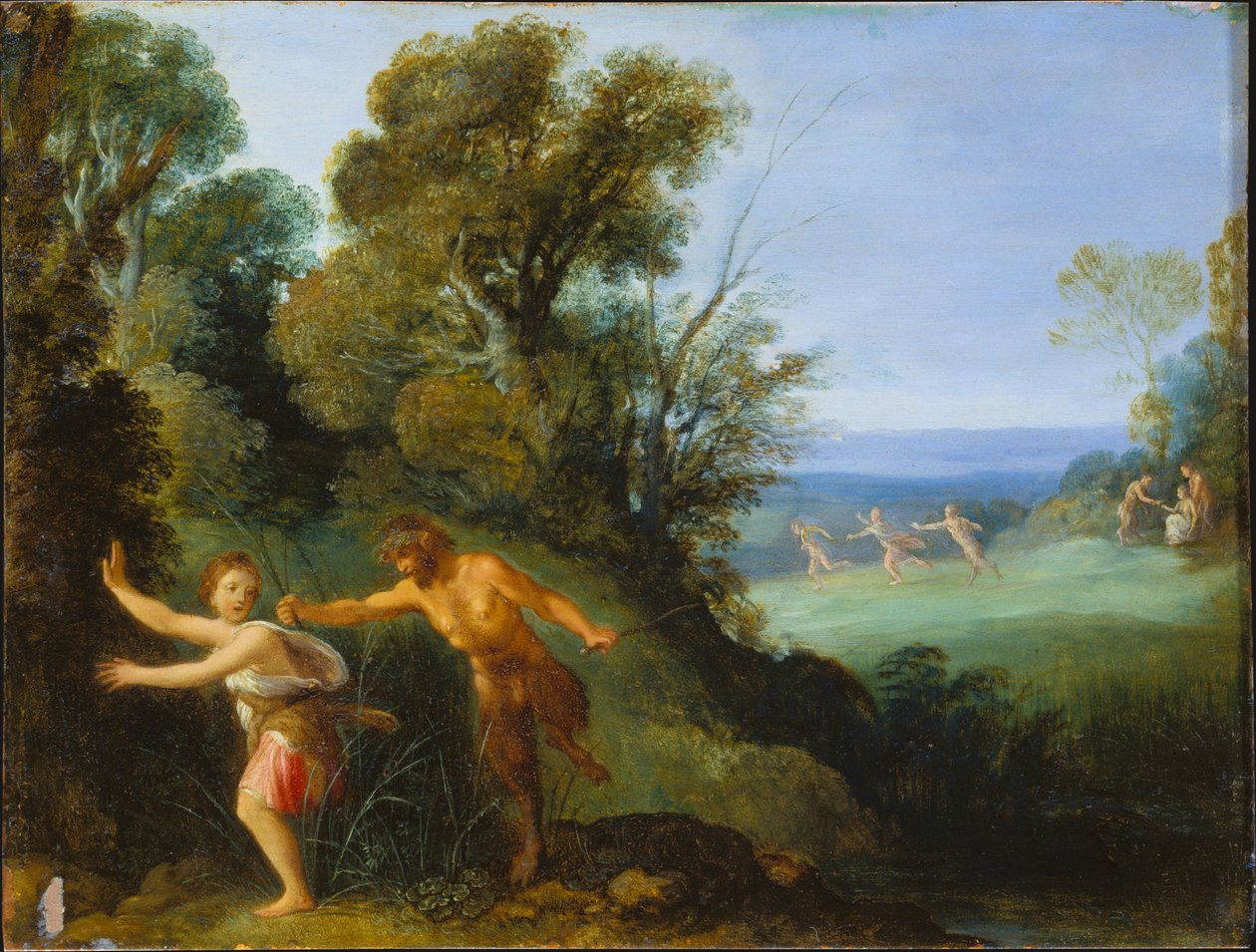 Pan e Syrinx da Adam Elsheimer