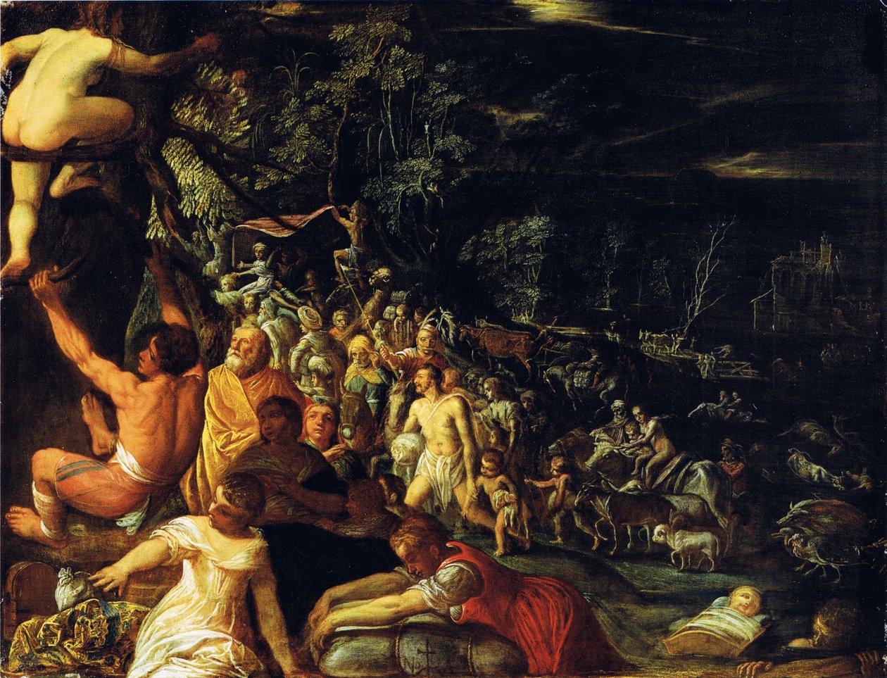 Il diluvio da Adam Elsheimer