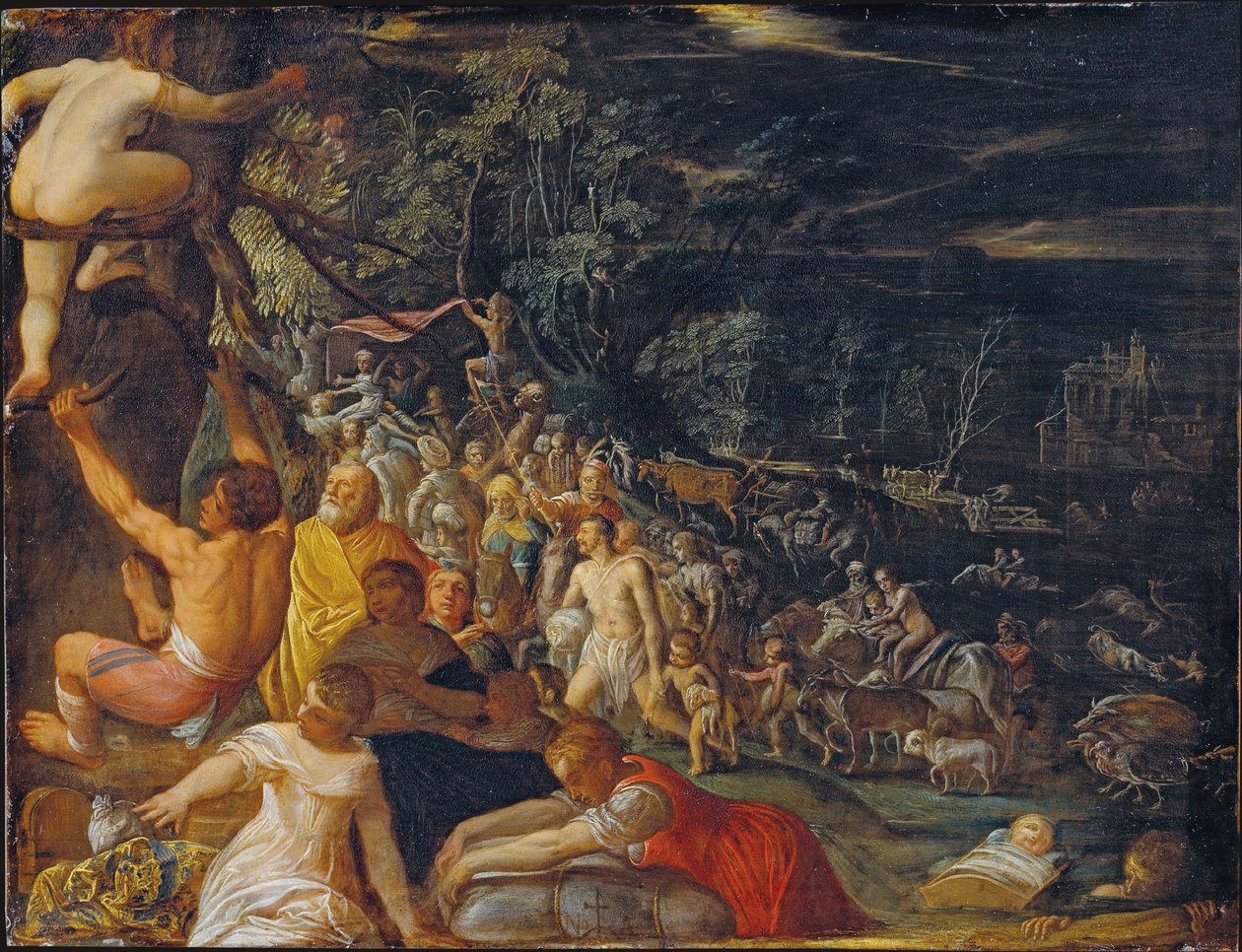 Il diluvio da Adam Elsheimer