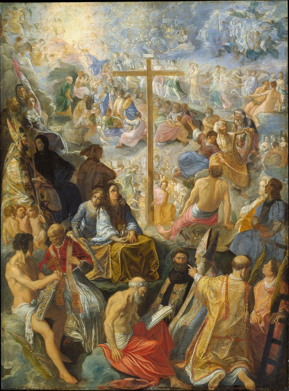 La pala d’altare di Francoforte raffigurante l’Esaltazione della Vera Croce da Adam Elsheimer