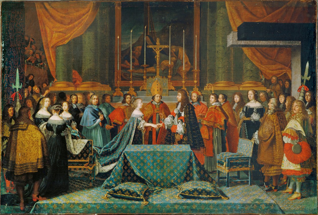 Celebrazione del matrimonio di Luigi XIV e Maria Teresa d