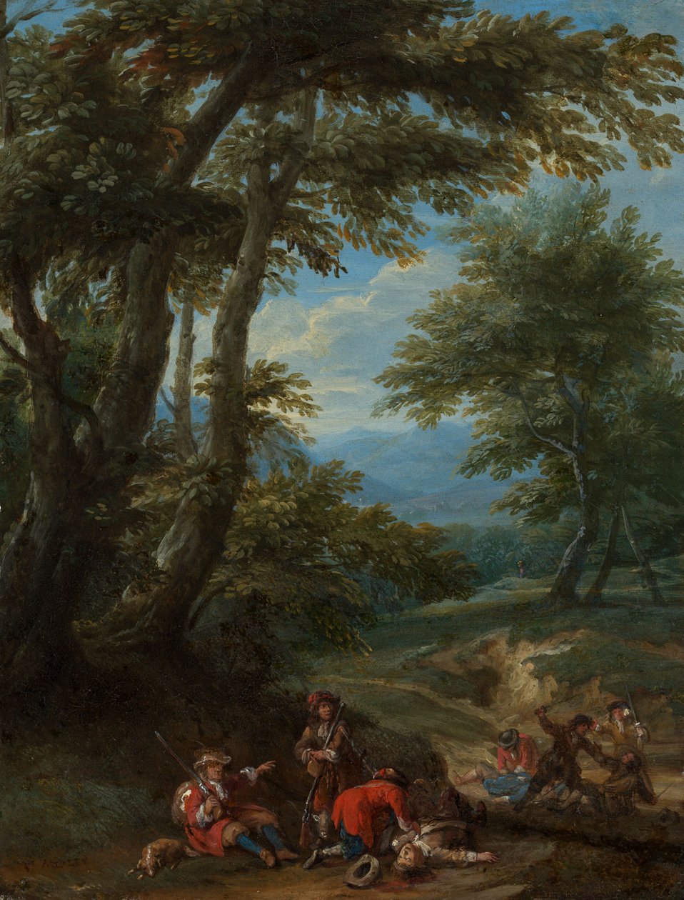 Paesaggio con un
