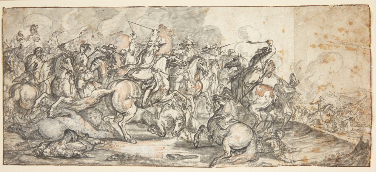 Combattimento di cavalieri da Adam Frans van der Meulen