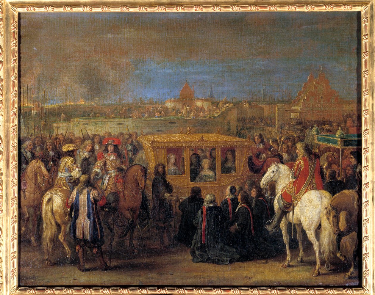 Ingresso solenne del Re Luigi XIV e della Regina Maria Teresa d