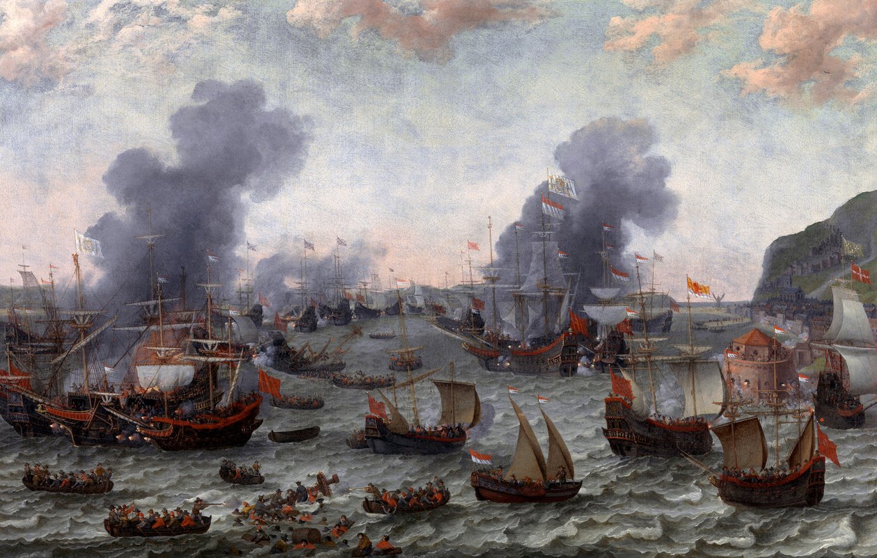 La battaglia di Gibilterra durante la guerra degli ottant