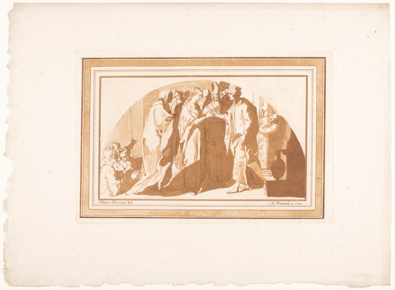 Matrimonio di Maria e Giuseppe da Adam von Bartsch