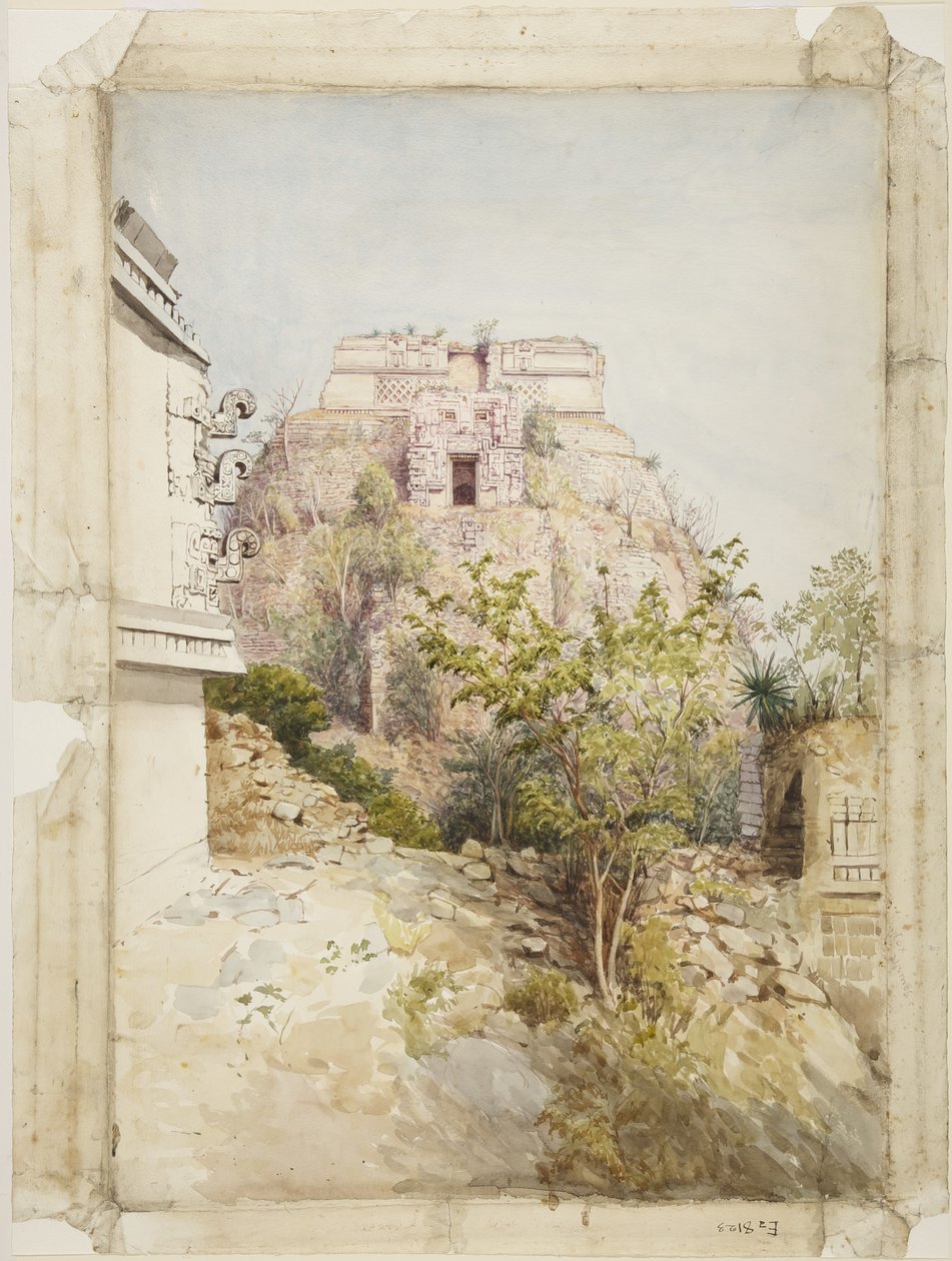 Casa del Mago, Uxmal, Messico da Adela Breton