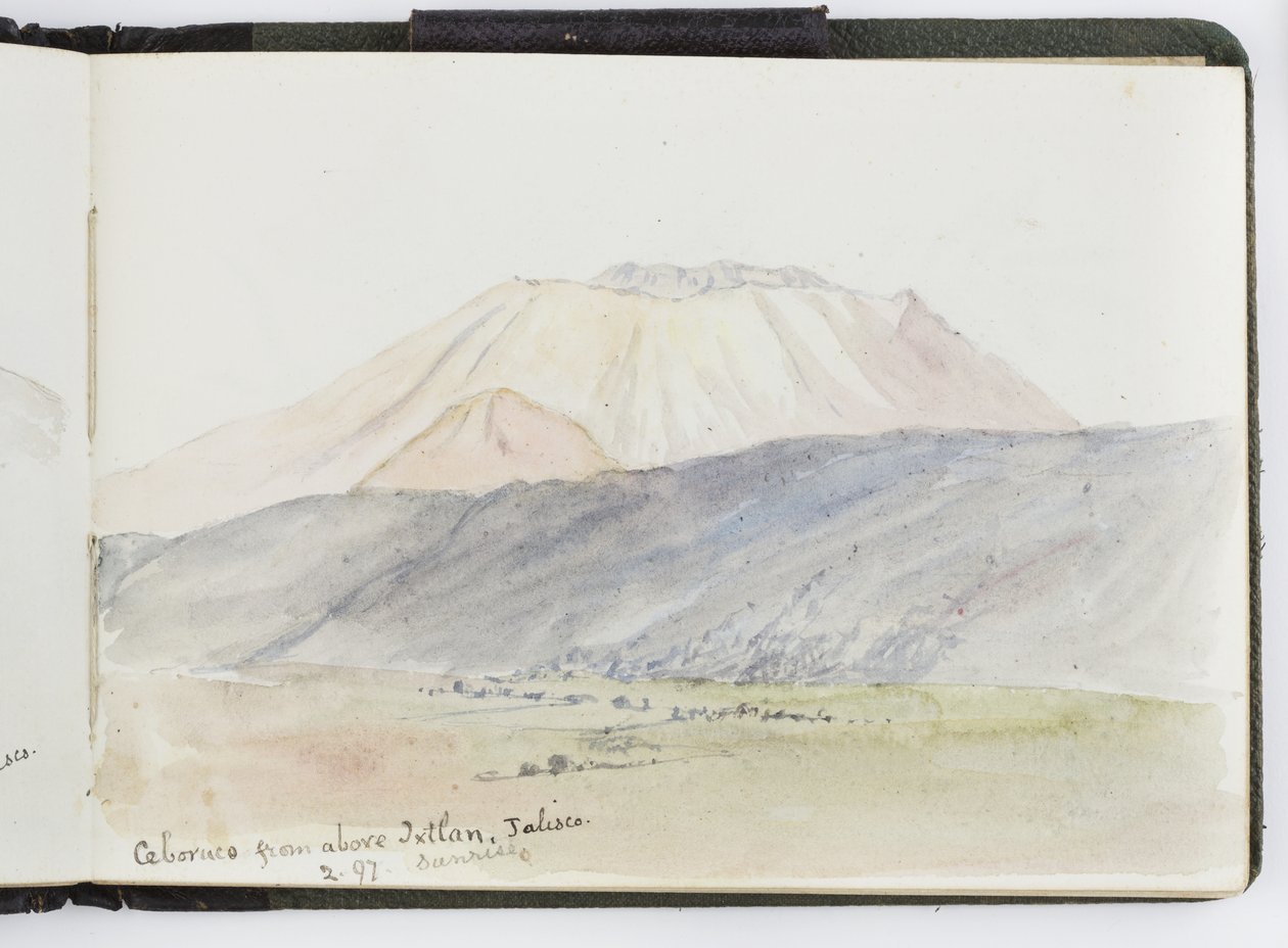 Taccuino di acquerelli, disegni e appunti, Messico, 1896-1898 da Adela Breton