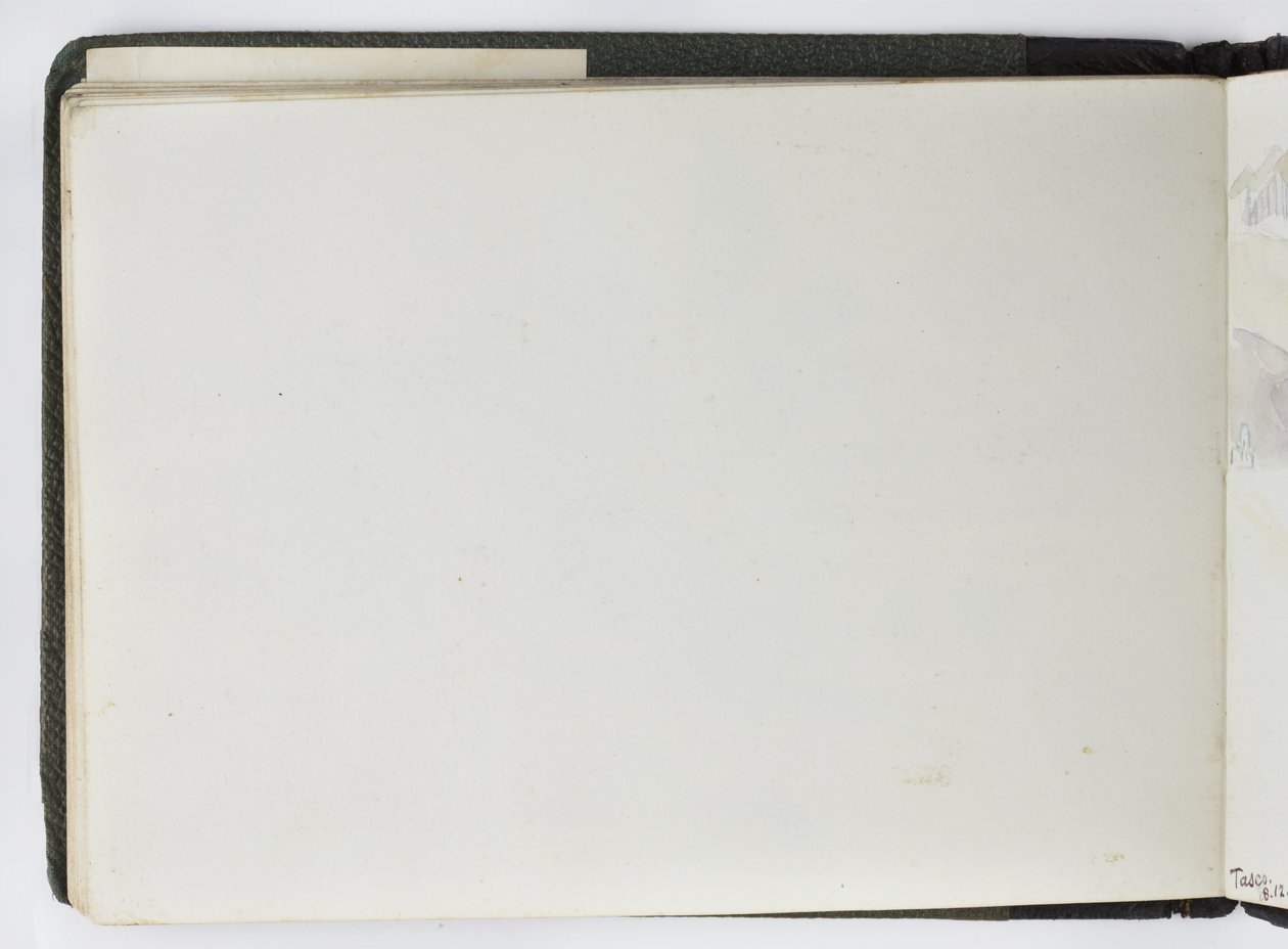 Taccuino di acquerelli, disegni e appunti, Messico, 1896-1898 da Adela Breton