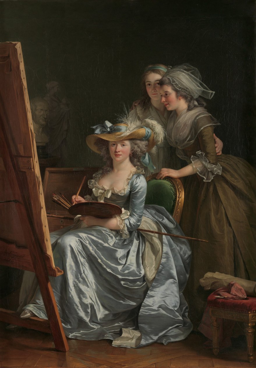 Autoritratto con due allieve da Adelaide Labille Guiard