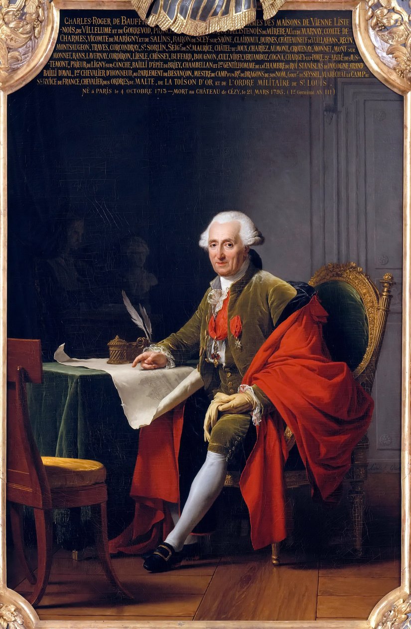 Charles-Roger, principe di Bauffremont da Adelaide Labille Guiard