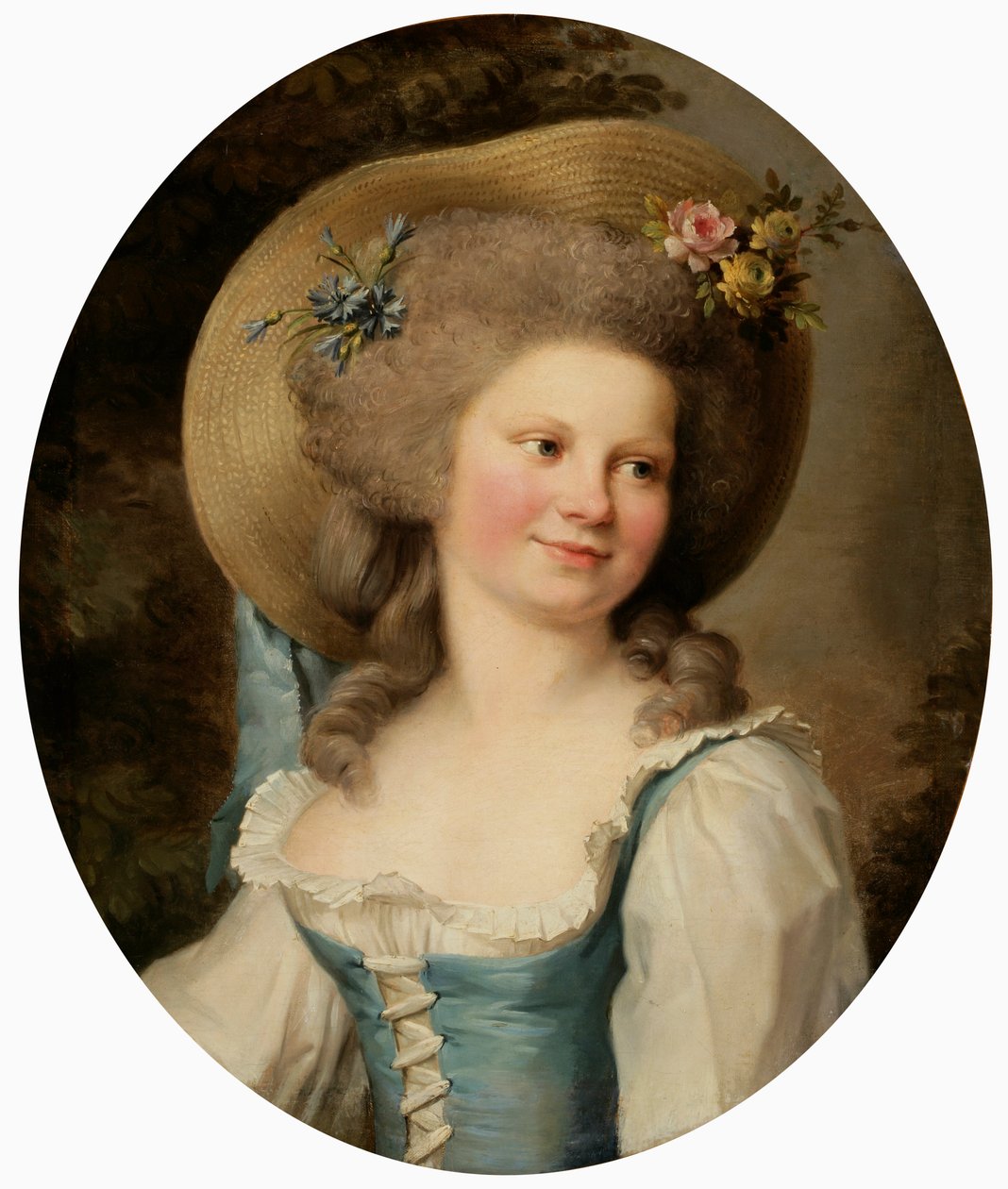 Madame Dugazon 1755-1821 come Babet nella Commedia Blaise et Babet, ou la Suite des trois fermiers da Adelaide Labille Guiard