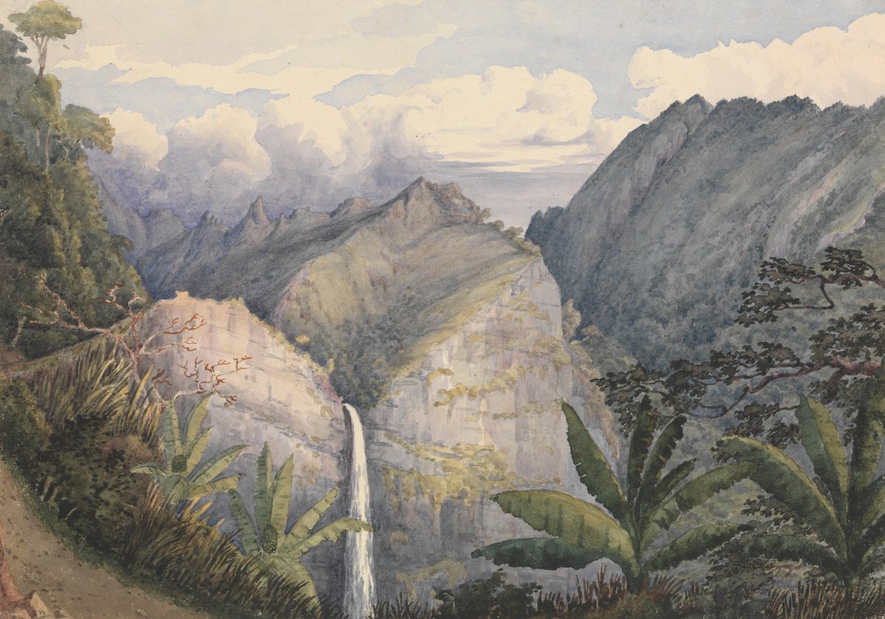 Fautaua, Tahiti, 25 agosto 1849 [Isole della Società] da Admiral Sir Edward Gennys Fanshawe