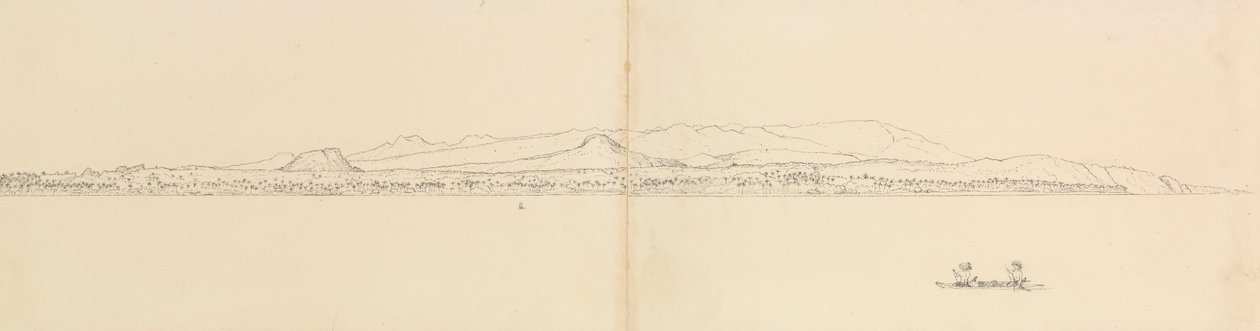 Savaii, Isole dei Navigatori [Samoa], settembre 1849 da Admiral Sir Edward Gennys Fanshawe