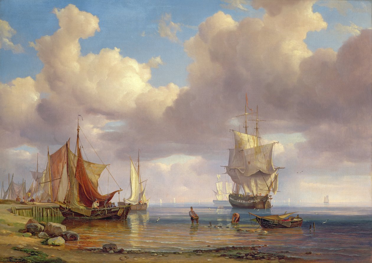 Mare Calmo, 1836 da Adolf Vollmer