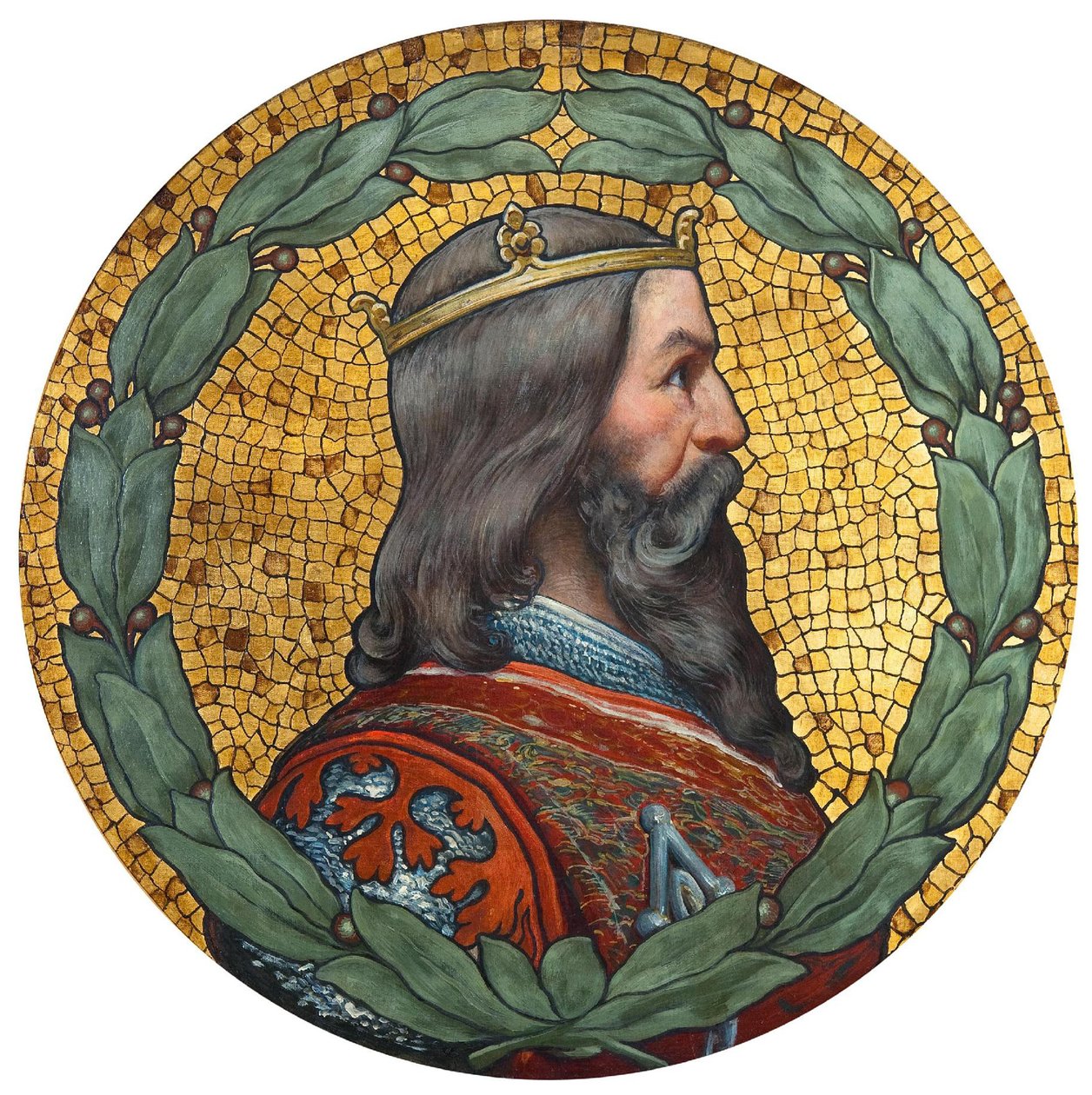 Giovanni di Boemia, 1900 da Adolf Liebscher