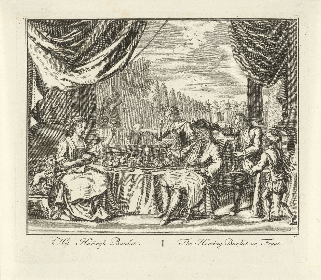Banchetto di aringhe da Adolf van der Laan