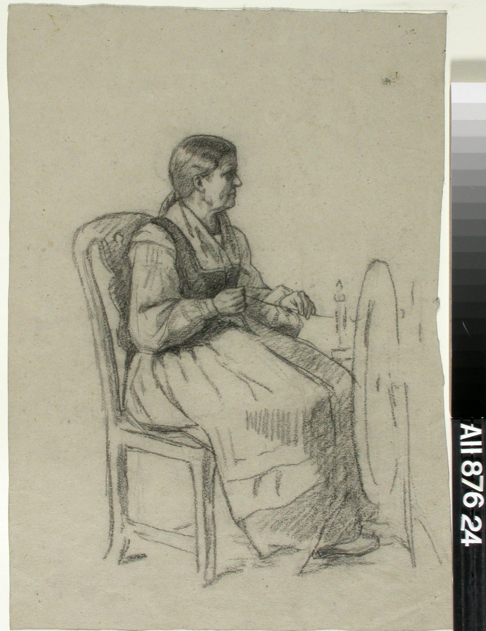 Donna che gira da Adolf von Becker