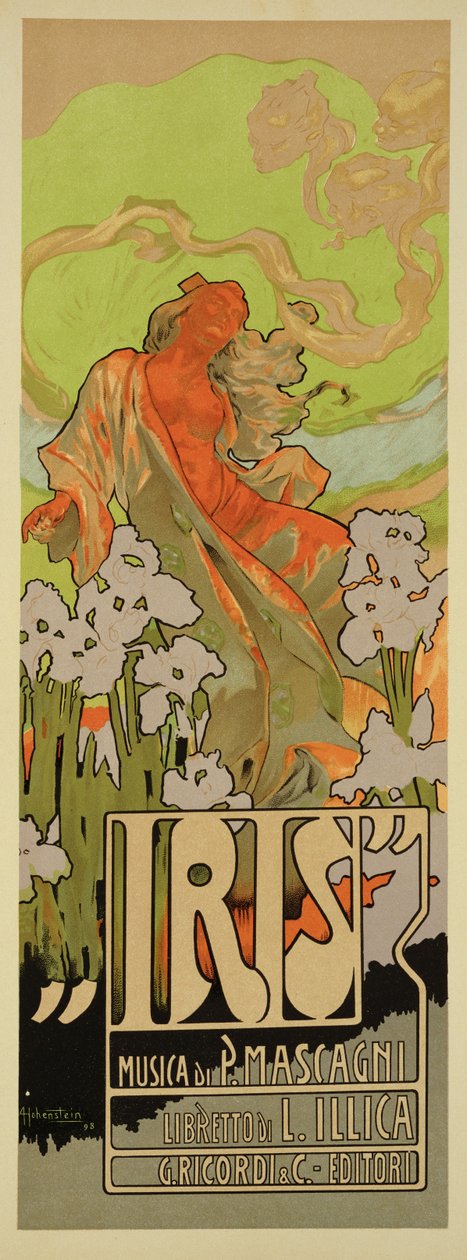 Copertina della partitura e del libretto dell