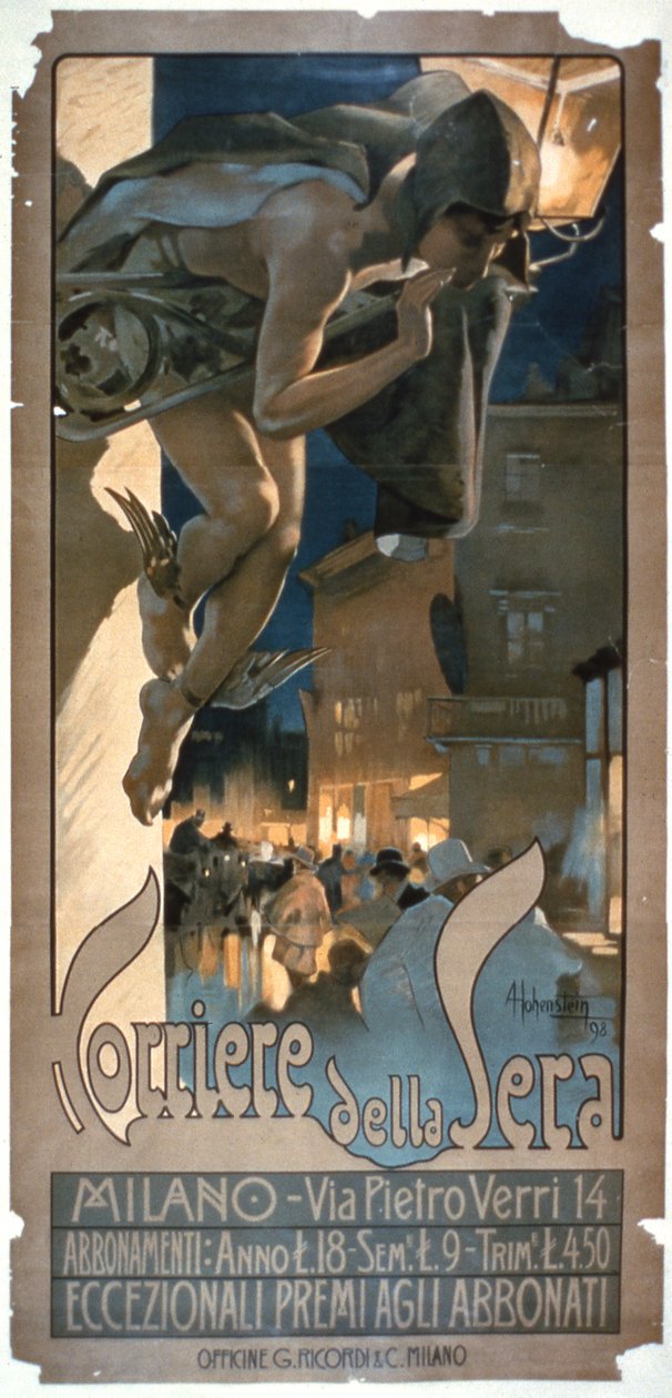 Poster pubblicitario del 