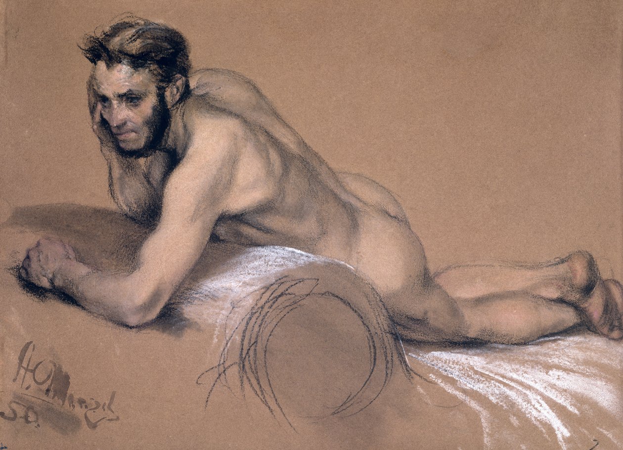 Allegoria del fiume Oder da Adolph Menzel