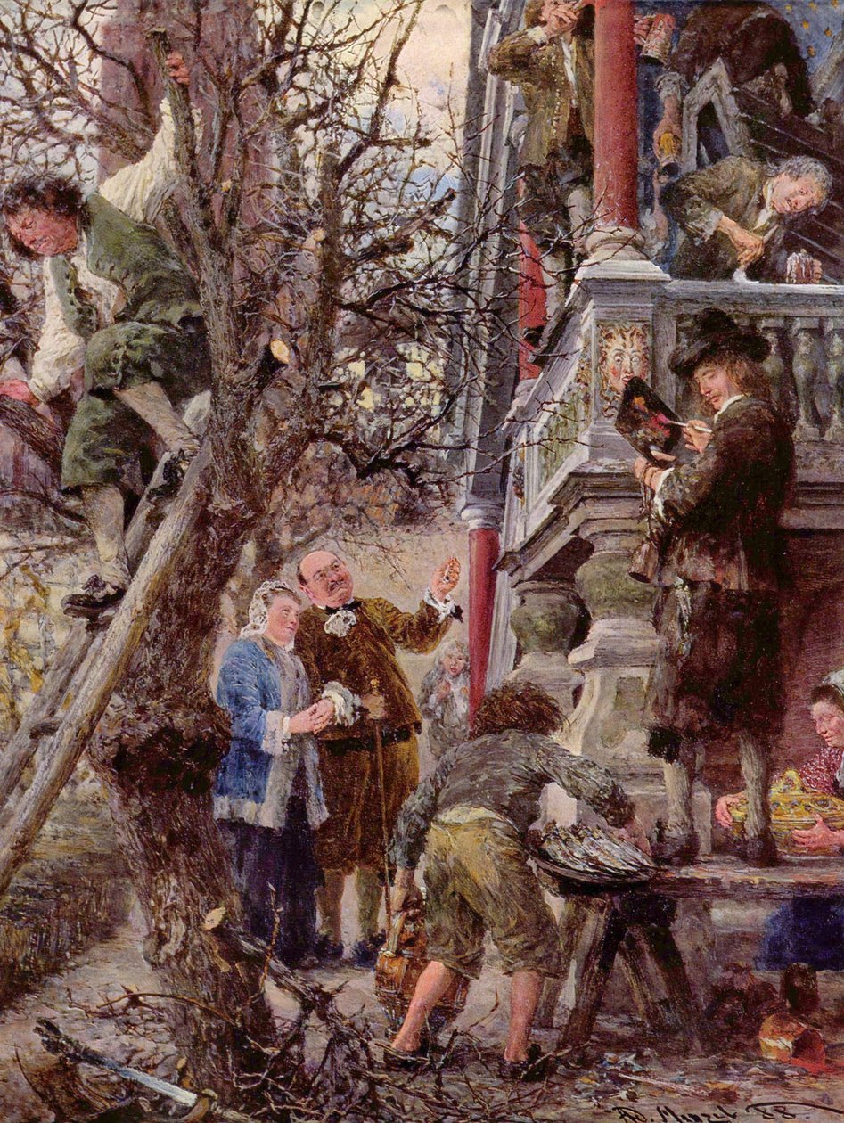 Beati possidentes da Adolph Menzel