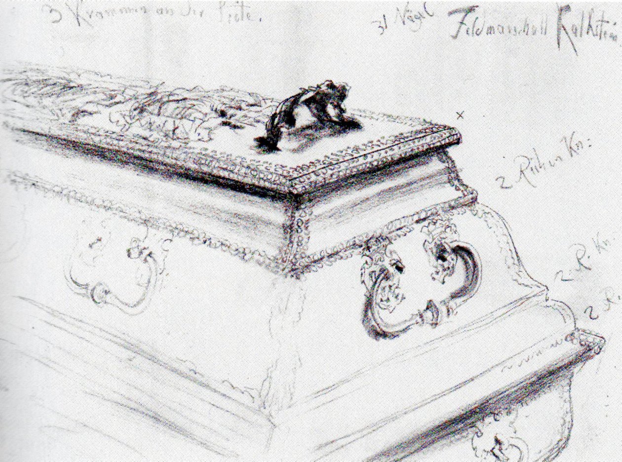 Bara del feldmaresciallo von Kalckstein da Adolph Menzel
