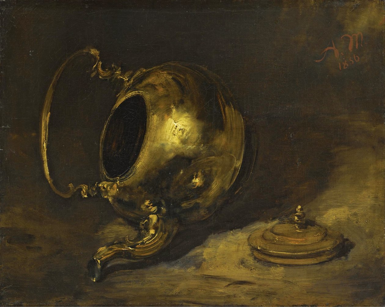 Bollitore rovesciato da Adolph Menzel