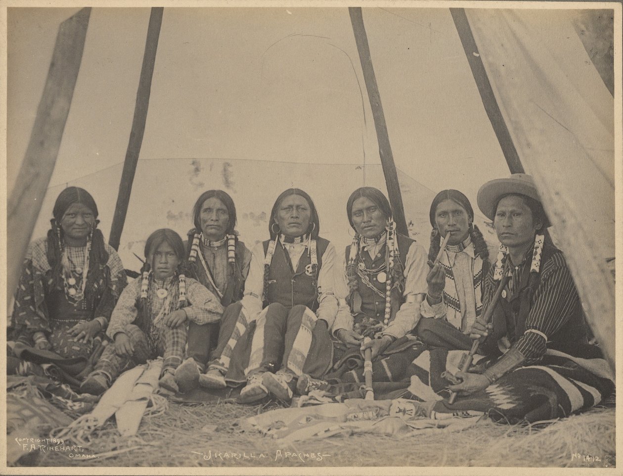 Jicarilla, Apache da Adolph F. Muhr