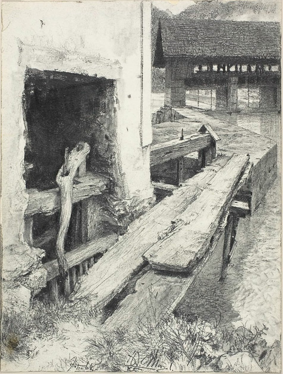 Chiusa da Adolph Menzel