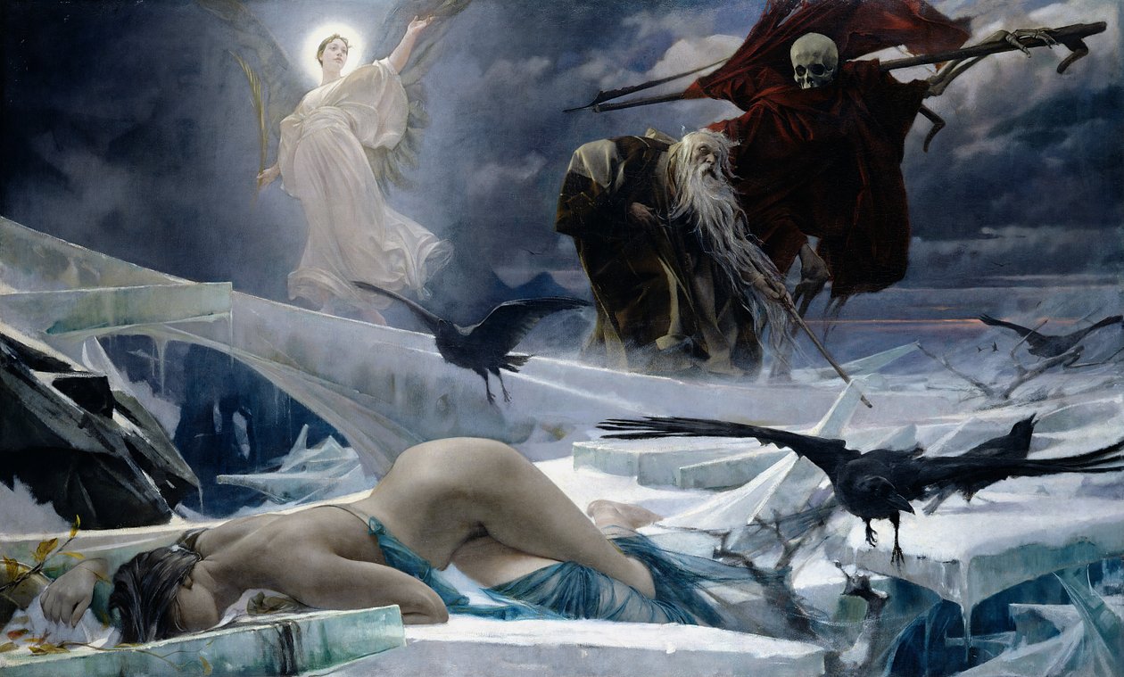 Assuero alla Fine del Mondo da Adolf Hiremy Hirschl