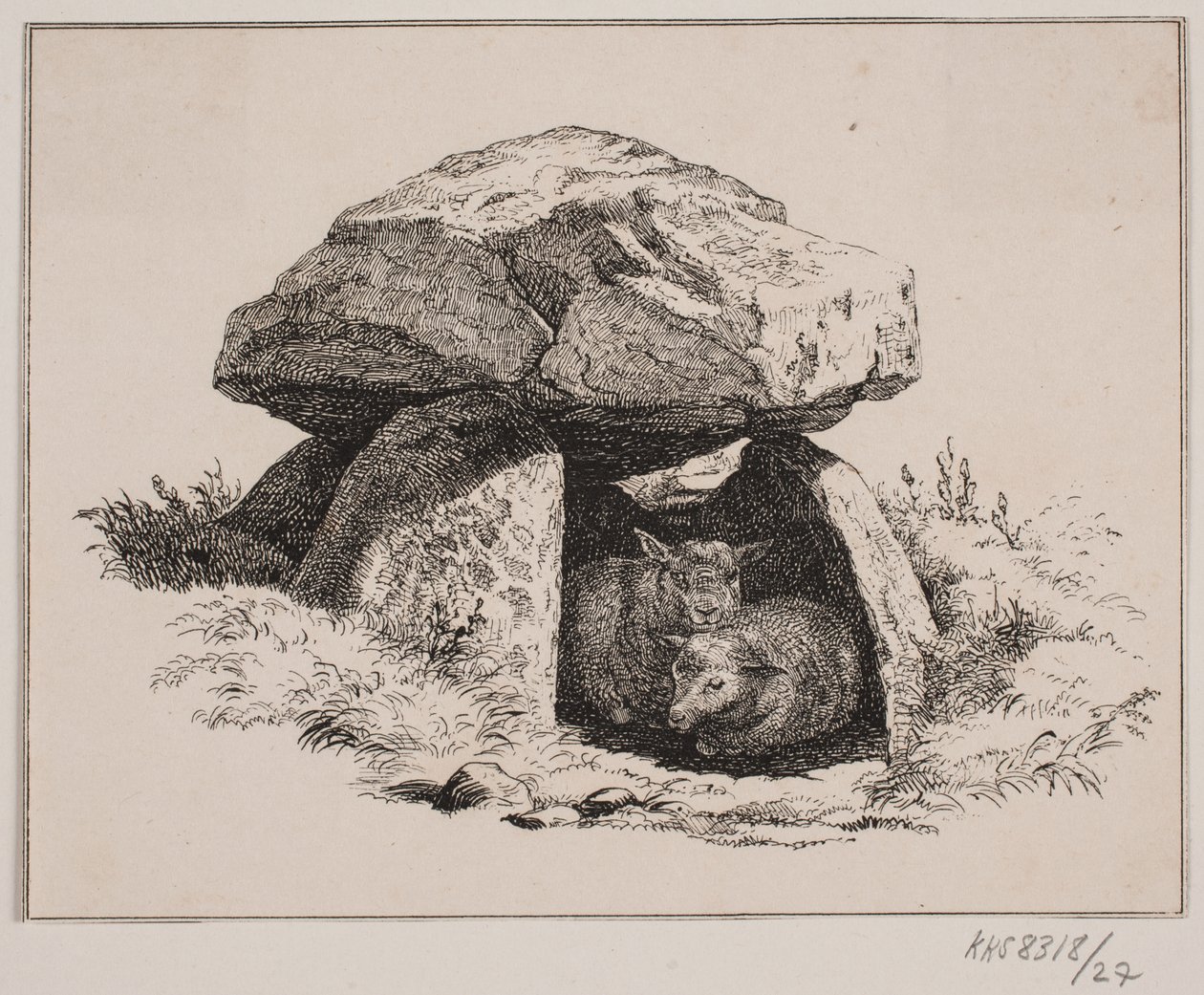 Gli agnelli da Johan Adolph Kittendorff