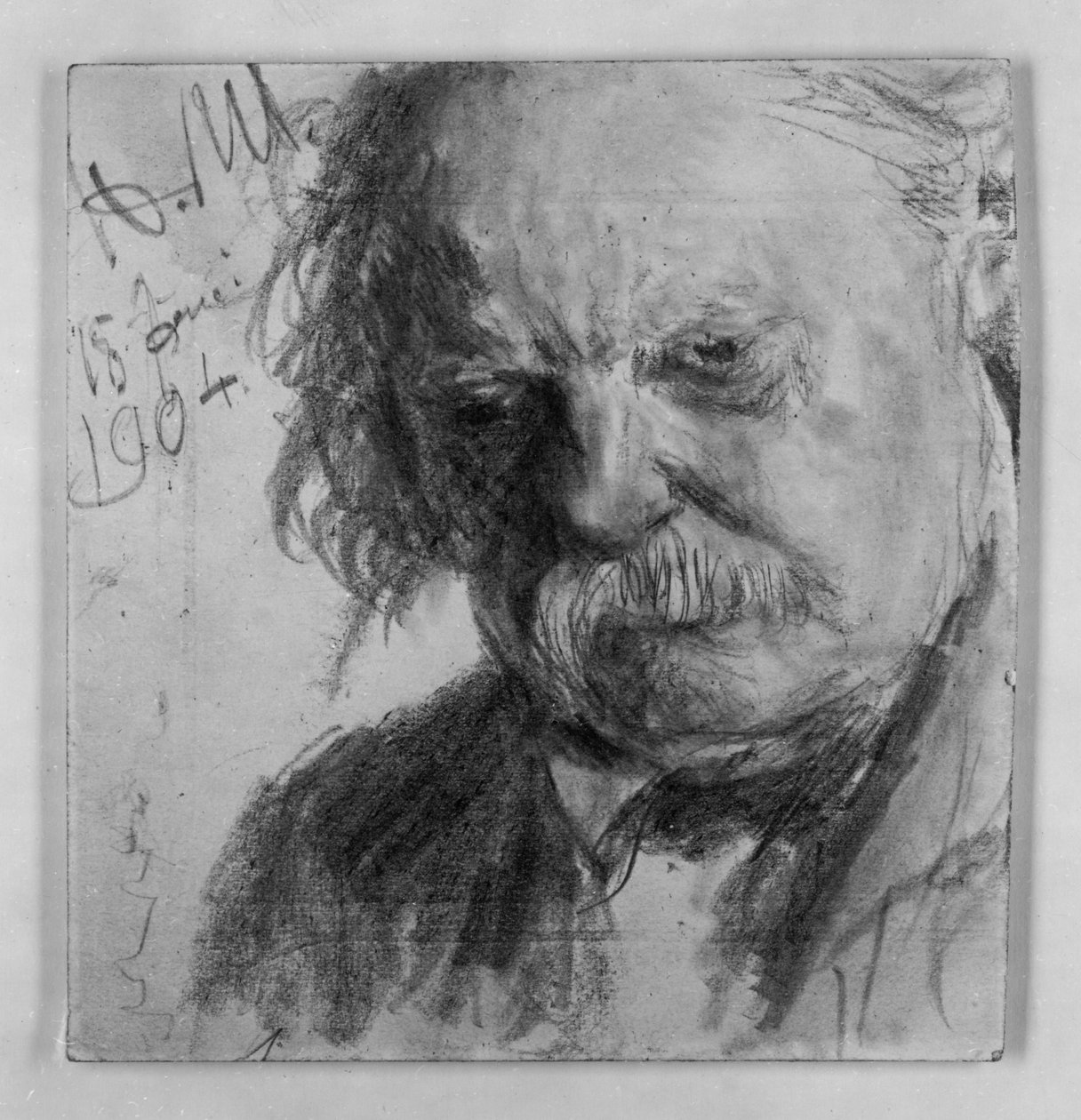 Anziano con i baffi da Adolph Menzel