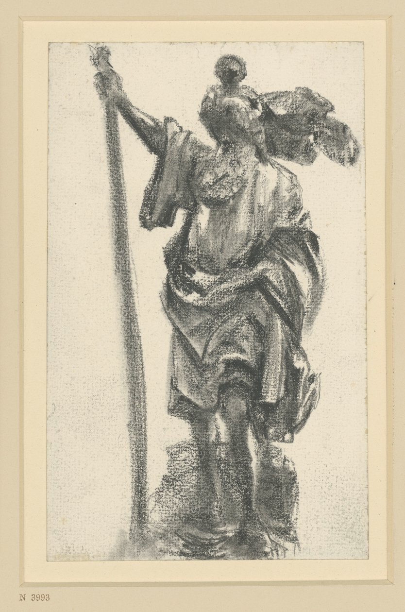 San Cristoforo dell’Apostelmeister di Freiberg a Dresda da Adolph Menzel