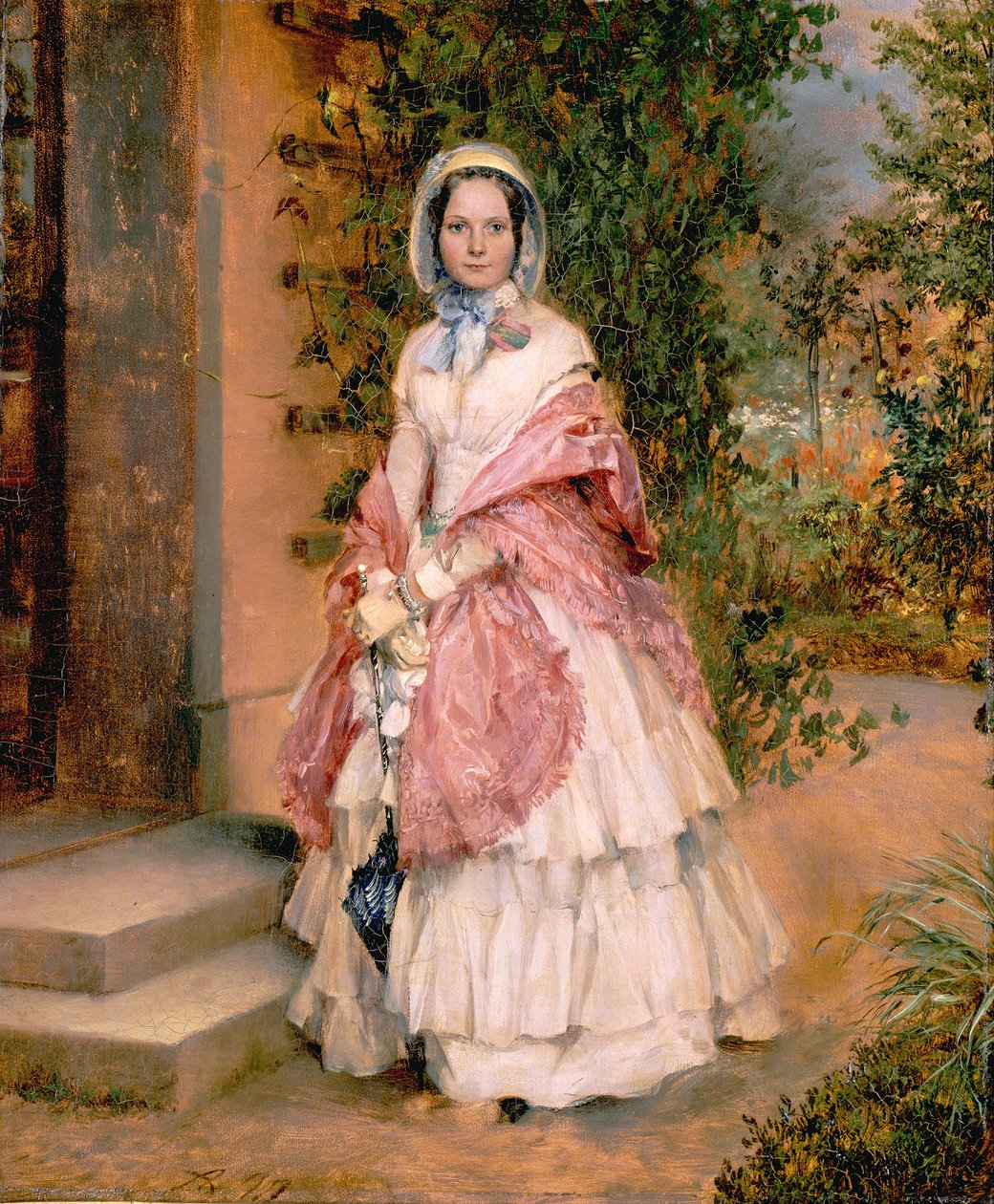 Clara Ilgner (in seguito signora Schmidt von Knobelsdorff) da Adolph Menzel