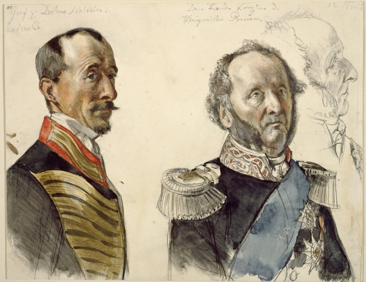 Il dott. von Zander e il conte zu Dohna-Schlodien. Studio sul dipinto "L