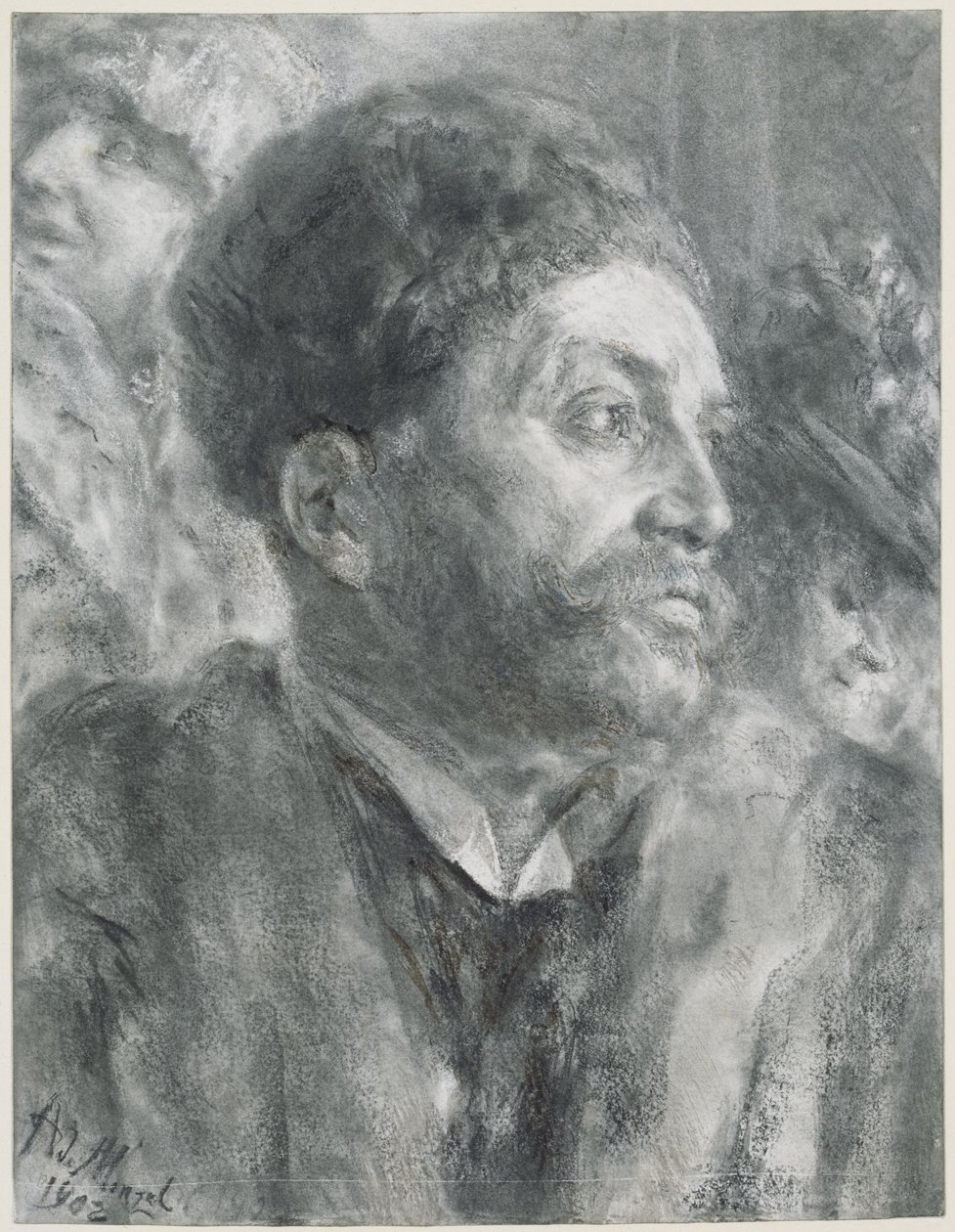 Dopo la matinée da Adolph Menzel