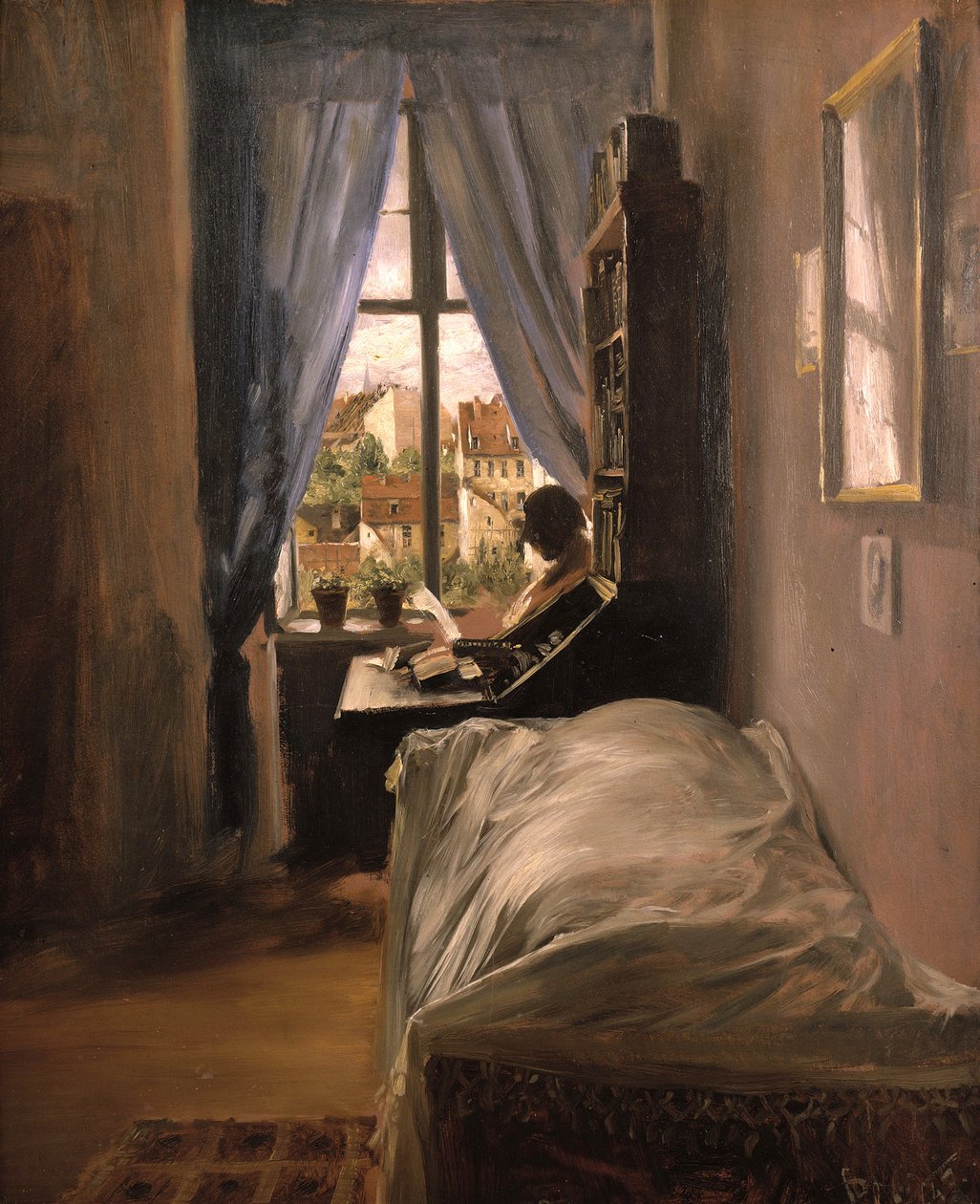 La camera da letto dell