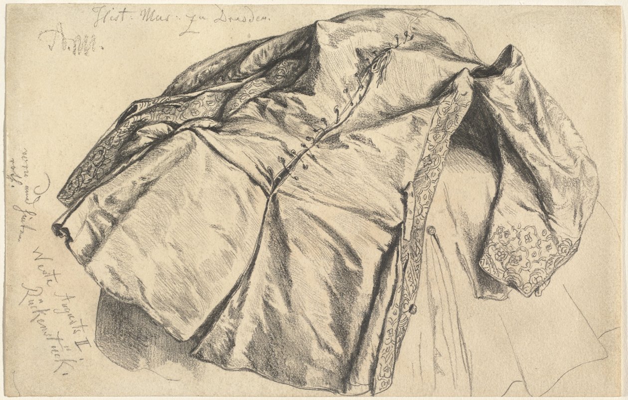 Il gilet di Augusto il Forte da Adolph Menzel