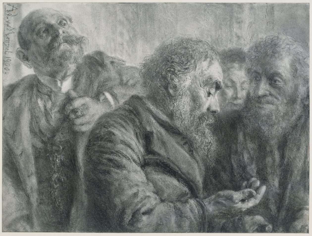 Quattro vecchi da Adolph Menzel